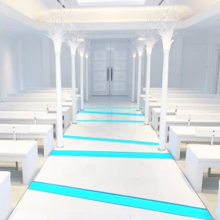 真っ白なチャペル