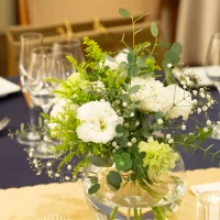 もう一種類のテーブルのお花