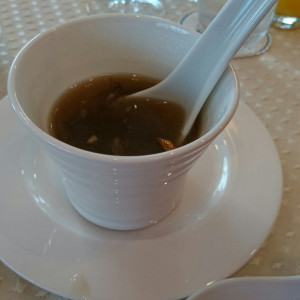 フカヒレともずくスープ|472275さんのプリティチャペル東京（ホテルラングウッド内）（ウエディング取扱終了）の写真(469588)