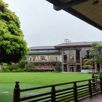 雨天であまり出歩けなかったけど美しい庭
