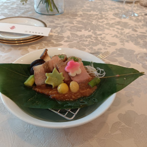 試食用和食ハーフコースのメイン|472327さんの明治神宮・明治記念館の写真(2432589)