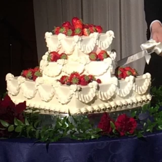可愛らしいケーキ
