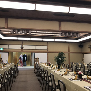 広間の会場