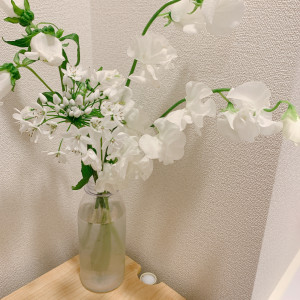 いただいたお花の一部。（もっとボリュームありました）|473047さんのHIMEJI MONOLITH 旧逓信省姫路別館 ～姫路モノリス～の写真(1434376)