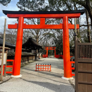 境内にある河合神社|473047さんの下鴨神社の写真(1434399)