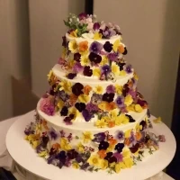 フラワーケーキ