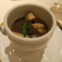 ポルチーニ茸を使ったスープ