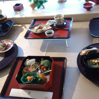 料理の展示
