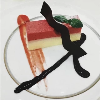 デザートはさわやかな感じにしました