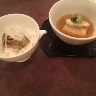 鯛めし茶漬け、フォアグラ丼