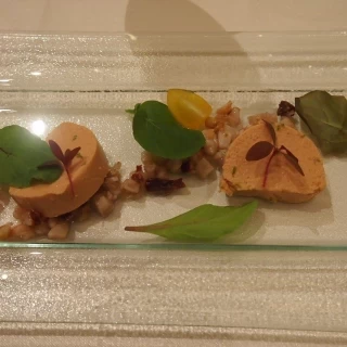 前菜　サーモンプディング