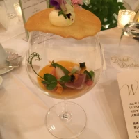 前菜の魚料理
