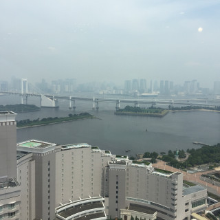 披露宴会場からの風景