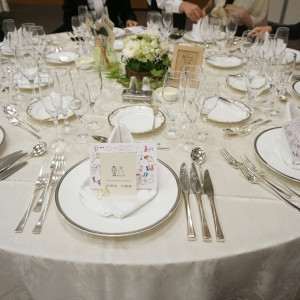 ゲストテーブル|475604さんの東京ベイ有明ワシントンホテルの写真(479672)