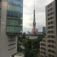 ゲスト待合室から見える東京タワー