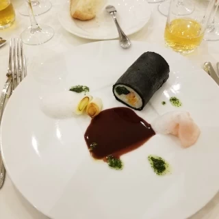 恵方巻きをイメージした料理