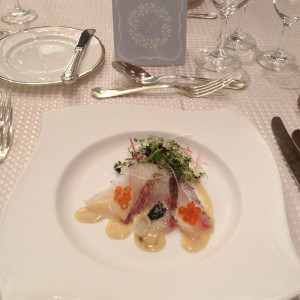 披露宴での食事|476171さんのホテルマリナーズコート東京の写真(495593)
