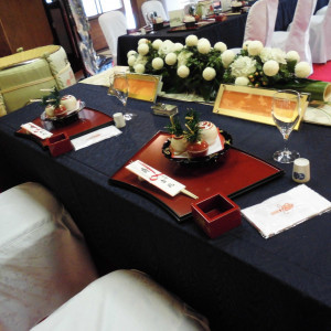 メインテーブル|476429さんの八坂神社 常磐新殿の写真(697744)