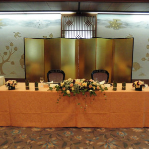 メインテーブル|476429さんの生田神社会館の写真(717155)