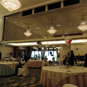披露宴会場 天井が高い|476429さんの岸和田グランドホールの写真(520232)