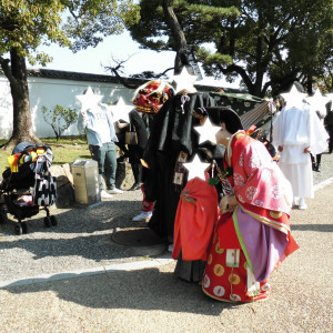 新郎新婦とフォトサービス|476429さんの岸和田グランドホールの写真(520222)