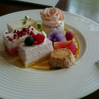 デザートが可愛い