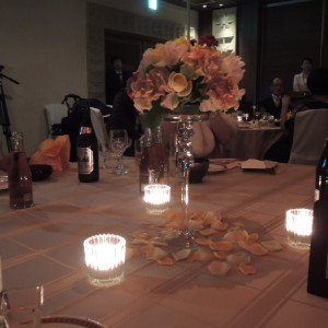 テーブル装花|477010さんのホテル国際21の写真(484968)