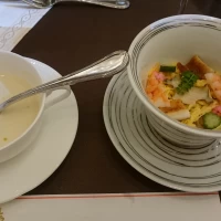 スープ&ちらし寿司