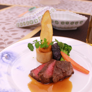 メイン料理（地元の肉）|477606さんのホテル メルパルクMATSUYAMA（ホテル メルパルク松山）（営業終了）の写真(557543)