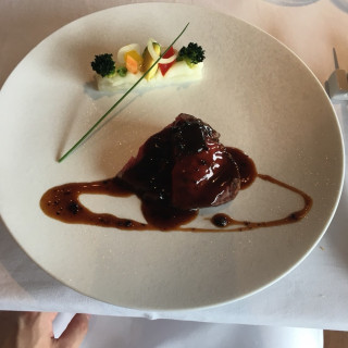 試食の料理