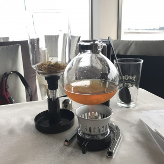 サイフォンでいれるスープ