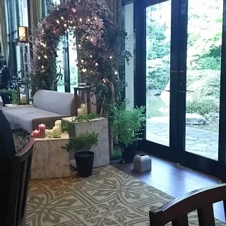 ナチュラルな雰囲気の会場