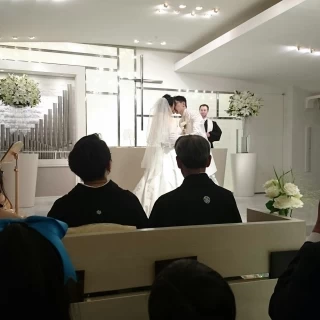 チャペル前方