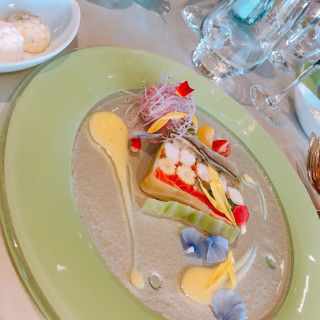 前菜。料理美味しいと大好評でした。こちらは見積もりよりUP