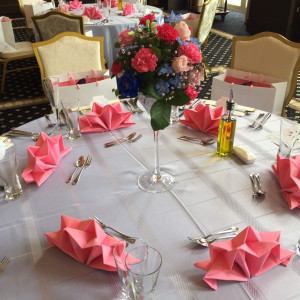 こだわったテーブル装花です。|478564さんの玉姫殿上田迎賓館の写真(494220)