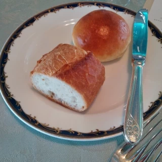 小麦の香りのするパンです。