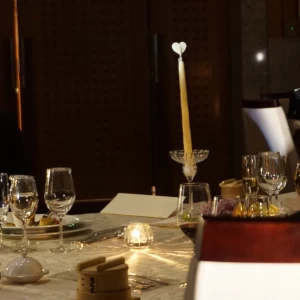 キャンドルの先端がハートになっていてかわいいです。|478678さんのホテルグランヴィア京都の写真(1107239)