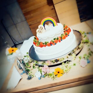 こだわりのケーキ