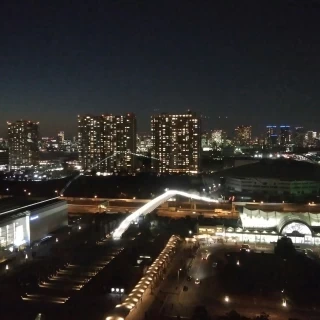 披露宴会場からの景色