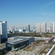 披露宴会場からの景色