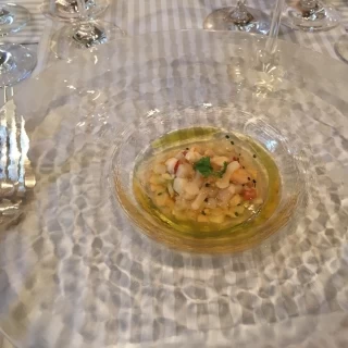 普段食べることのないようなオシャレな料理でした♡