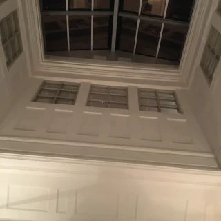 自然光の入る天窓。