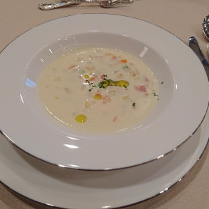 試食。スープ|479969さんのホテルモントレ神戸&アマリーの写真(503209)