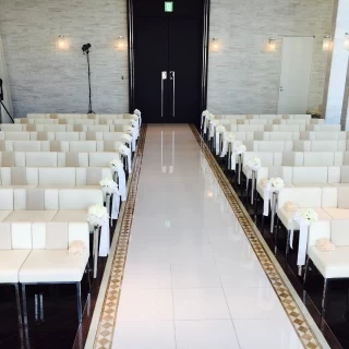 挙式会場。