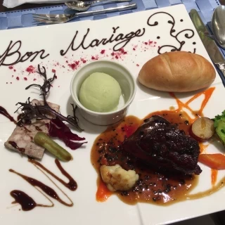 試食用のお料理プレート。