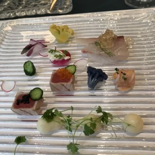 華やかな前菜