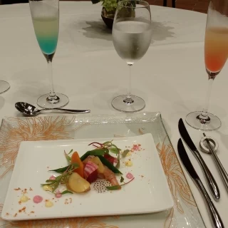 オリジナルノンアルコールカクテル付きの試食