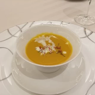かぼちゃのスープです。