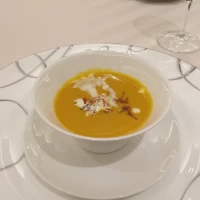 かぼちゃのスープです。