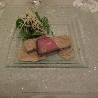 メインの肉料理